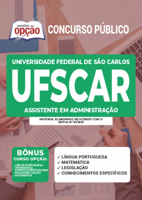 Apostila UFScar - Assistente em Administração