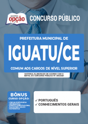 Apostila Prefeitura de Iguatu - CE - Comum aos Cargos de Nível Superior