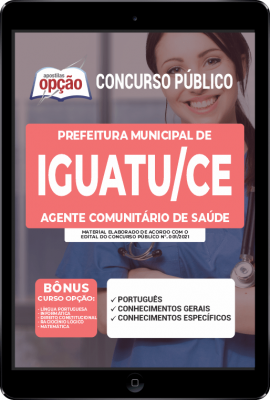 Apostila Prefeitura de Iguatu - CE em PDF - Agente Comunitário de Saúde