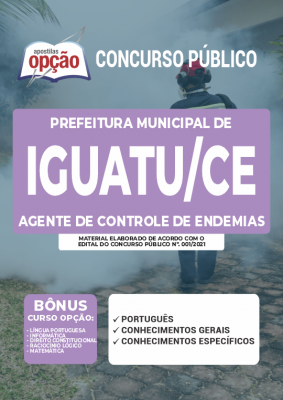 Apostila Prefeitura de Iguatu - CE - Agente de Controle de Endemias