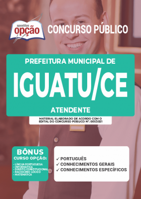 Apostila Prefeitura de Iguatu - CE - Atendente