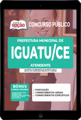 Apostila Prefeitura de Iguatu - CE em PDF - Atendente