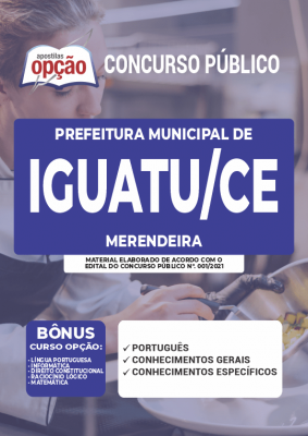 Apostila Prefeitura de Iguatu - CE - Merendeira