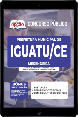 Apostila Prefeitura de Iguatu - CE em PDF - Merendeira