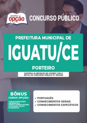 Apostila Prefeitura de Iguatu - CE - Porteiro