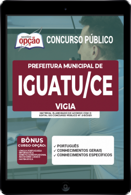 Apostila Prefeitura de Iguatu - CE em PDF - Vigia