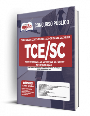 Apostila TCE-SC - Auditor Fiscal de Controle Externo - Administração