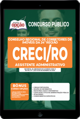 Apostila CRECI-RO em PDF - Assistente Administrativo