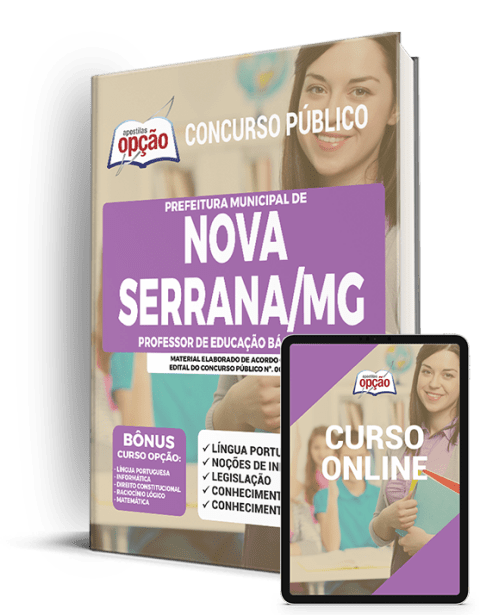 Apostila Pref Nova Serrana MG 2021 Professor de Educação Básica PEB II