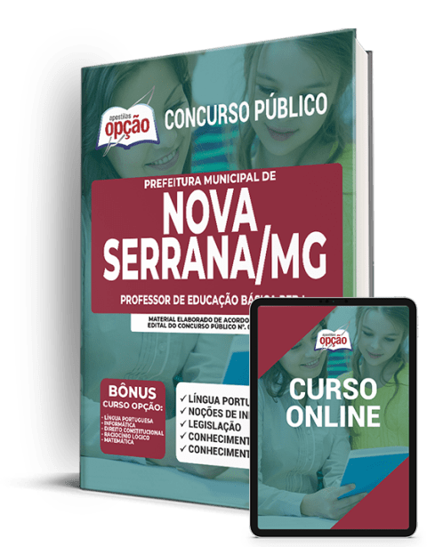 Apostila Pref Nova Serrana MG 2021 Professor de Educação Básica PEB I