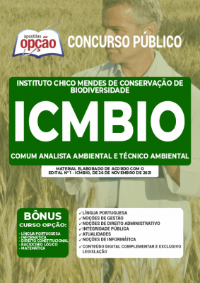 Apostila ICMBIO - Comum Analista Ambiental e Técnico Ambiental