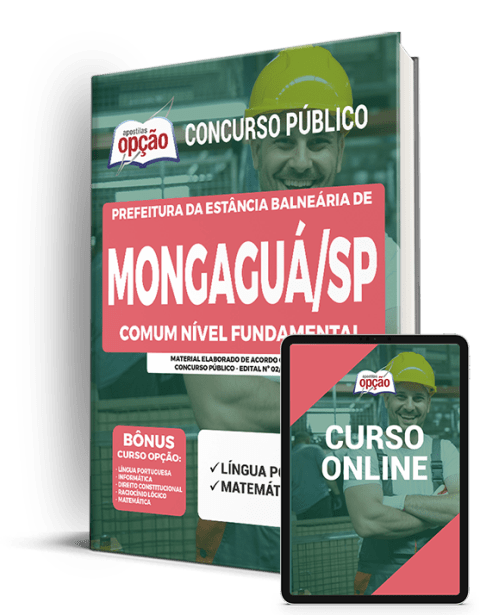 Apostila Prefeitura de Mongaguá - SP 2021 - Comum Nível Fundamental
