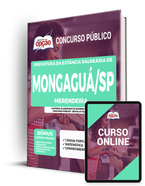 Apostila Prefeitura de Mongaguá - SP 2021 - Merendeira