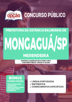Apostila Prefeitura de Mongaguá - SP - Merendeira