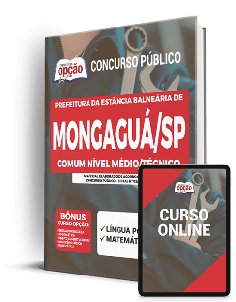 Apostila Prefeitura de Mongaguá - SP 2021 - Comum Nível Médio