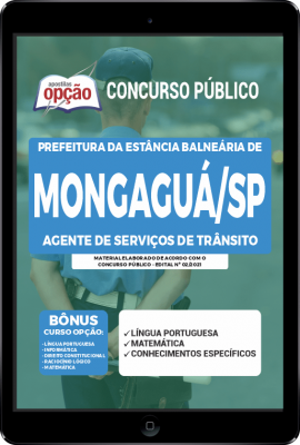 Apostila Prefeitura de Mongaguá - SP em PDF - Agente de Serviços de Trânsito