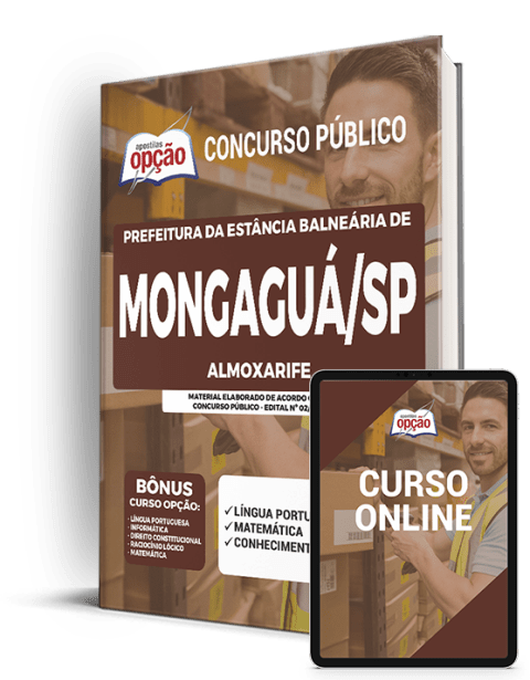 Apostila Pref Mongaguá - SP 2021 Almoxarife