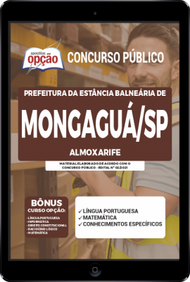Apostila Prefeitura de Mongaguá - SP em PDF - Almoxarife