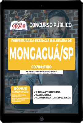 Apostila Prefeitura de Mongaguá - SP em PDF - Cozinheiro