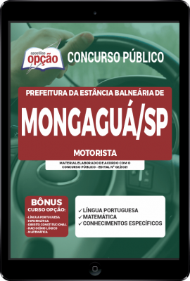 Apostila Prefeitura de Mongaguá - SP em PDF - Motorista