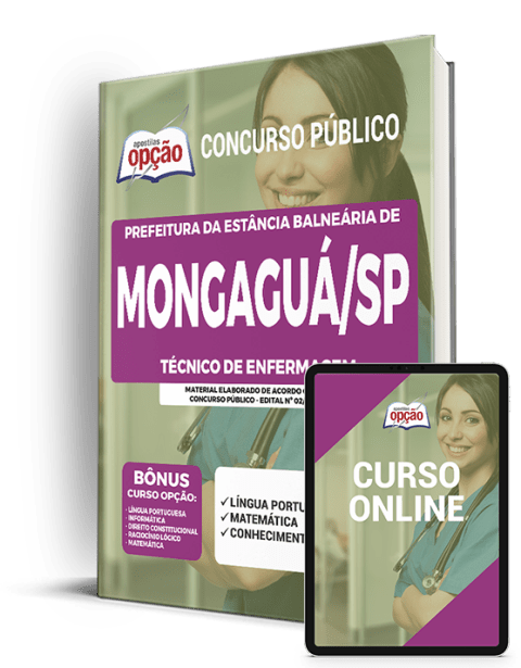 Apostila Pref Mongaguá - SP 2021 Técnico em Enfermagem