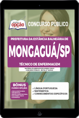 Apostila Prefeitura de Mongaguá - SP em PDF - Técnico em Enfermagem