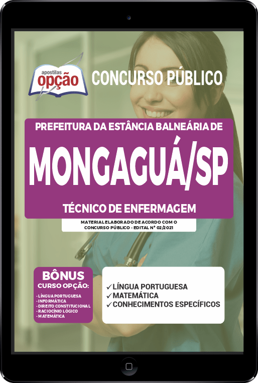 Apostila Pref Mongaguá - SP PDF Técnico em Enfermagem 2021