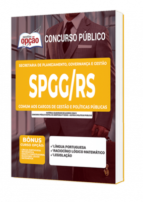 Apostila SPGG-RS - Comum aos Cargos de Gestão e Políticas Públicas