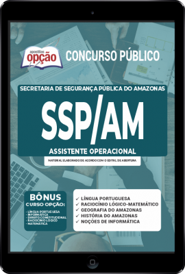 Apostila SSP-AM em PDF - Assistente Operacional