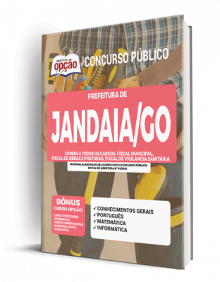 Apostila Prefeitura de Jandaia - GO - Comum a Todos os Cargos