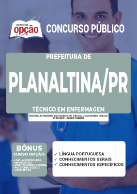 Apostila Prefeitura de Planaltina - PR - Técnico em Enfermagem
