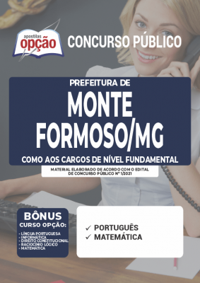 Apostila Prefeitura de Monte Formoso - MG - Comum aos Cargos de Nível Fudamental