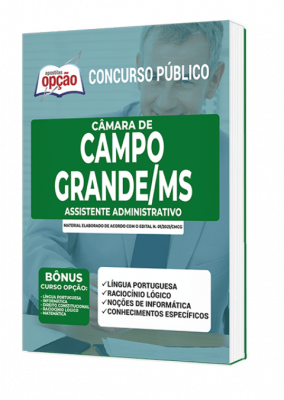 Apostila Câmara de Campo Grande - MS - Assistente Administrativo