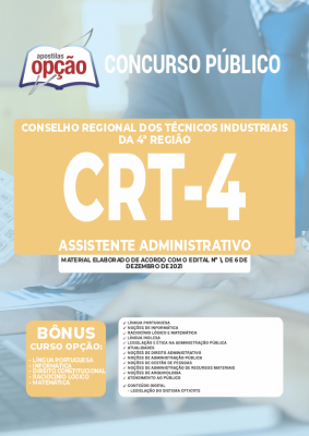 Apostila CRT 4º Região - Assistente Administrativo