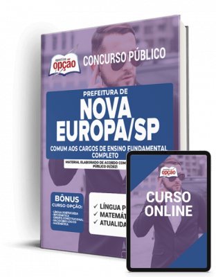 Apostila Prefeitura de Nova Europa - SP - Comum aos Cargos de Nível Fundamental Completo