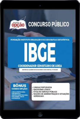 Apostila IBGE em PDF - Coordenador Censitário de Área