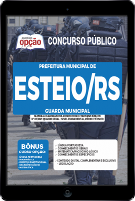 Apostila Prefeitura de Esteio - RS em PDF - Guarda Municipal