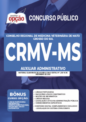 Apostila CRMV-MS - Auxiliar Administrativo