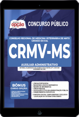 Apostila CRMV-MS em PDF - Auxiliar Administrativo