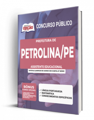 Apostila Prefeitura de Petrolina - PE - Assistente Educacional