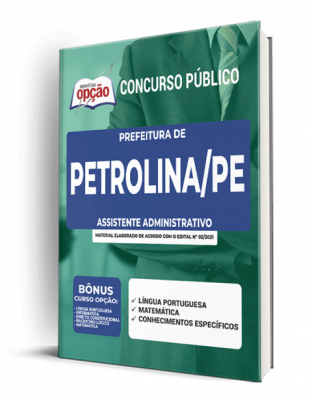 Apostila Prefeitura de Petrolina - PE - Assistente Administrativo