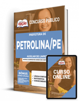 Apostila Prefeitura de Petrolina - PE - Auxiliar de Limpeza