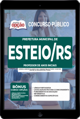 Apostila Prefeitura de Esteio - RS em PDF - Professor Anos Iniciais