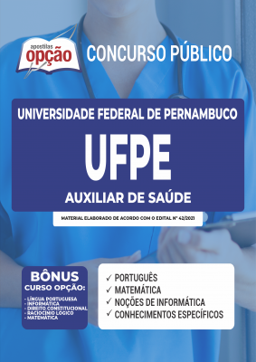 Apostila UFPE - Auxiliar de Saúde