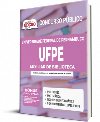 Apostila UFPE - Auxiliar de Biblioteca