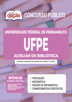 Apostila UFPE - Auxiliar de Biblioteca