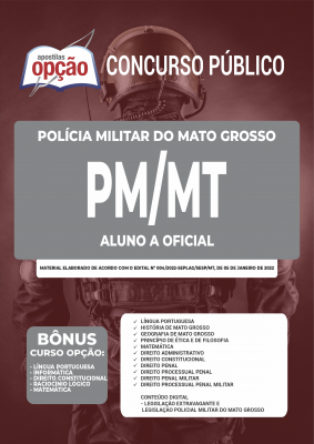 Apostila PM-MT - Aluno-A-Oficial