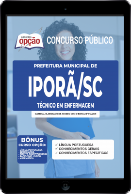 Apostila Prefeitura de Iporã do Oeste - SC em PDF - Técnico em Enfermagem