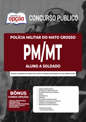 Apostila PM-MT - Aluno-A-Soldado