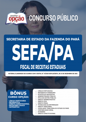 Apostila SEFA-PA - Fiscal de Receitas Estaduais